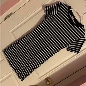 Striped bodycon t-shirt dress!